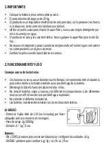 Предварительный просмотр 2 страницы san ignacio 43808 Instruction Manual