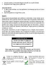 Preview for 4 page of san ignacio 43809 Instruction Manual