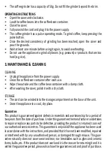 Preview for 6 page of san ignacio 43809 Instruction Manual