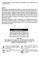 Preview for 4 page of san ignacio 43821 Instruction Manual