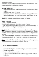 Preview for 4 page of san ignacio 50287 Instruction Manual