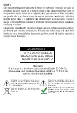 Preview for 6 page of san ignacio 50291 Instruction Manual