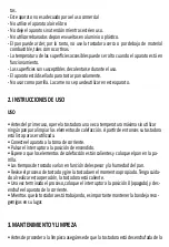 Preview for 3 page of san ignacio 50295 Instruction Manual