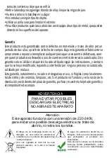 Preview for 4 page of san ignacio 50295 Instruction Manual