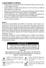 Preview for 4 page of san ignacio 50296 Instruction Manual