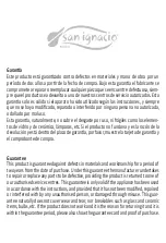 Preview for 42 page of san ignacio 51432 Instruction Manual