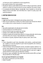 Preview for 3 page of san ignacio 52924 Instruction Manual