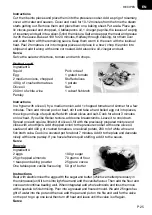 Preview for 25 page of san ignacio LIFECOOK Instrucions For Use | Recipes