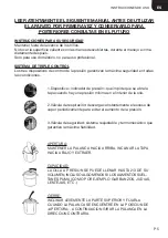 Preview for 5 page of san ignacio Ronda Instrucions For Use | Recipes