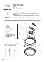 Preview for 36 page of san ignacio Ronda Instrucions For Use | Recipes