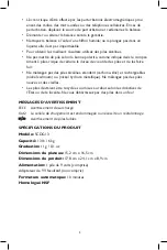 Preview for 5 page of San Jamar Escali PRO MZR SCDG13 Instruction Sheet