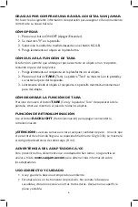 Preview for 6 page of San Jamar Escali PRO MZR SCDG13 Instruction Sheet