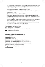 Preview for 7 page of San Jamar Escali PRO MZR SCDG13 Instruction Sheet