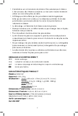 Preview for 5 page of San Jamar Escali Pro MZR SCDG13LP Instruction Sheet