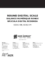 Preview for 5 page of San Jamar SCDG11BK Product Manual