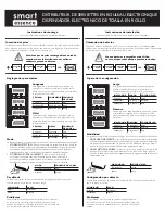 Предварительный просмотр 2 страницы San Jamar Smart Essence T8400TBK Mounting Instructions