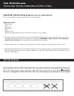 Предварительный просмотр 1 страницы San Jamar Tear-N-Dry Essence Quick Start Manual