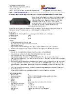 San Telequip SC09FER H User Manual preview