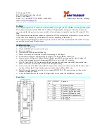 Предварительный просмотр 2 страницы San Telequip SC12FEIS User Manual