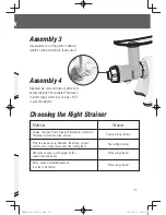 Предварительный просмотр 15 страницы Sana EUJ-707 Instruction Manual