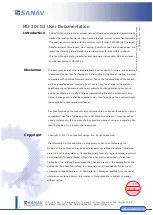 Preview for 3 page of Sanav MU-201 S2 User Manual