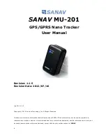 Sanav MU-201 User Manual предпросмотр