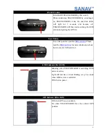 Preview for 6 page of Sanav TRACKSTARIII User Manual