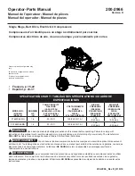 Sanborn Mfg P1682066.MN Operator And Parts Manual preview