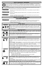 Предварительный просмотр 2 страницы Sanborn Mfg Powermate Vx 024-0299CT Instruction Manual