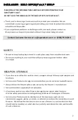 Preview for 3 page of Sanctuary SA-PV2M Instruction Manual