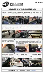 Preview for 2 page of S&B Filters 76-2000 Installation Instructions Manual