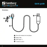 Предварительный просмотр 2 страницы Sandberg 126-40 Quick Manual