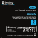 Предварительный просмотр 8 страницы Sandberg 126-40 Quick Manual