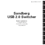 Preview for 1 page of Sandberg 130-55 Manual