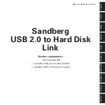 Sandberg 133-23 Manual preview