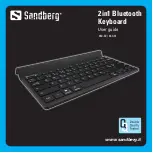 Sandberg 460-30 User Manual preview