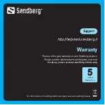 Предварительный просмотр 8 страницы Sandberg 470-31 Quick Manual