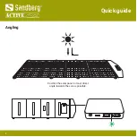 Предварительный просмотр 2 страницы Sandberg ACTIVE 420-82 Quick Manual