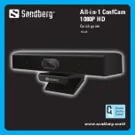 Предварительный просмотр 1 страницы Sandberg All-in-1 ConfCam 1080P HD Quick Manual