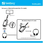 Preview for 6 page of Sandberg Bluetooth Audio Link 2in1 TxRx Quick Manual