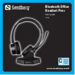 Предварительный просмотр 1 страницы Sandberg Bluetooth Office Headset Pro+ User Manual