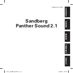 Preview for 1 page of Sandberg Panther Sound 2.1 Manual