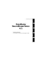 Preview for 1 page of Sandberg SoundExperience 4.1 Manual