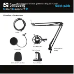 Preview for 3 page of Sandberg Streamer USB Microphone Kit Quick Manual