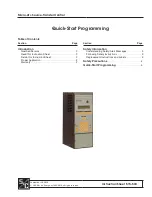 S&C Micro-AT Quick Start Programming Manual preview