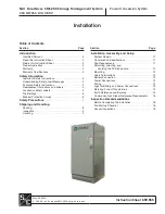 S&C PureWave SMS-250 Installation Manual preview