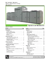 S&C PureWave Operation And Maintenance preview