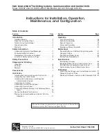 Preview for 1 page of S&C Scada-Mate CCU-SP Instructions For Installation, Operation Care And Maintenance