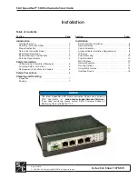 Preview for 1 page of S&C SpeedNet SDR 1 Instruction Sheet