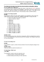 Preview for 22 page of Sanden Vendo BB01 Programming Manual